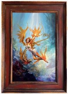 Julie Bell - Flamefish - Calendar Illustration And Imaginistix