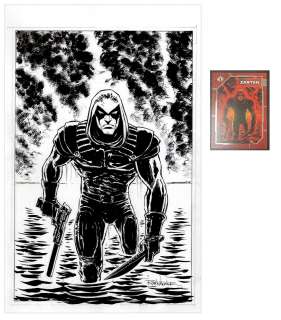 Ron Wagner | Gi Joe - Card Art - Zartan | Catskill Comics
