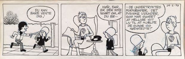 Jørgen Mogensen | Poeten og Lillemor: Superman 01 | ComicArt.dk