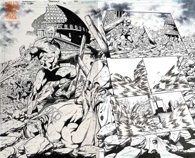 Rafa Sandoval Jordi Tarragona - Flash 754 Double Spread (Dc, 2020) Reverse-Flash Task Force