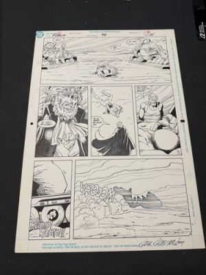 Original Comic Art The Flash" Wally West" Issue 49 pg 21 | eBay US