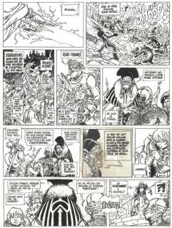 Planche originale 31 du tome 1 de la série LA QUETE DE L‘OISEAU DU TEMPS - La conque de Ramor