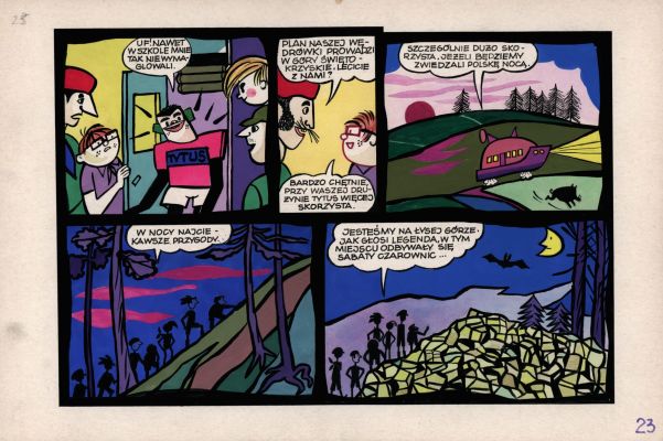 Henryk Jerzy Chmielewski (Papcio Chmiel) | Tytus, Romek i A’Tomek, księga VII, strona 23 | Galeria Komiksu