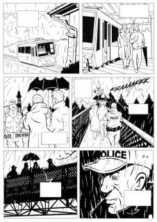 JOTED / Nicolas Sjöstedt _ Planche originale _ Page 17 _ LE MIROIR DES ÂMES | Galerie Neuf