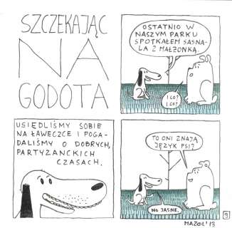Szczekając na Godota, 9 | ArtKomiks
