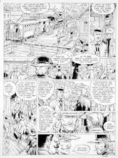 Swolfs | Durango, planche n°5 Ã  l’encre de Chine de l’ép… | Banque Dessinée