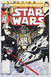 Marvel Comics Star Wars #52 Cover Color Guide Art | Bruneau & Co. Auctioneers
