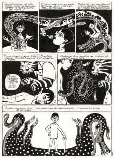 David B | DAVID B L’ASCENSION DU HAUT MAL (T.1), L’Association 1996 Planche originale n°... | Daniel Maghen Enchères