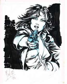 Oosterveer, Minck - Original art - Claudia BrÃ¼cken - (1984) | Catawiki