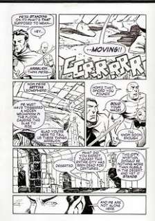 Scott Reed - Original Art Page - The Last Odyssey (2011) 