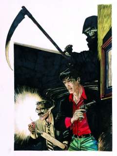 Di Vincenzo, Maurizio - original illustration "Dylan Dog & Groucho" | Catawiki