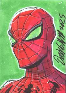 Ryan Odagawa | Spider-Man Sketch Card - Spider-Man Art Drop | TDArt