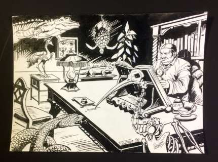 Gamba Francesco - original illustration for Tex "El Morisco" (unpublished, 1998) | Catawiki