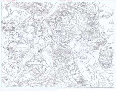 Roger Cruz - X-Men: First Class: Finals (Marvel) issue #01 & 02 (Cover)