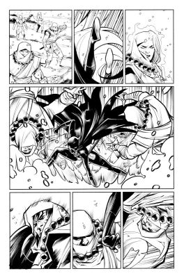 Juan Castro | Batgirl Issue 13 Page 10 | ComiConArt