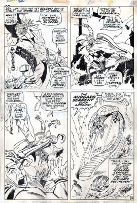 John Buscema | Thor #200 Pg.12 | Graphic Collectibles