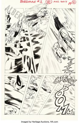 Steve Rude | Future Quest Presents: Birdman Issue 5 Page 4 | Albert Moy