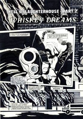 Bob Hall | Armed & Dangerous Hell’s Slaughterhouse Issue 2 Page 2 | Catskill Comics