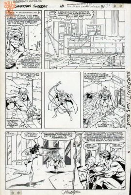 Paul Ryan Sam de La Rosa | Squadron Supreme 10 Pg 31 (Marvel, 1986) Squadron Deaths! | Will’s Comic Art Page