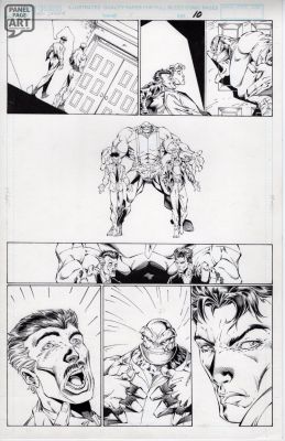 Rob Liefeld Marat Mychaels | Spider-Man Badrock 1 Page 10 | Panel Page Art