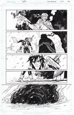 Maxi Dallo | Lost Fantasy Issue 05 Page 33 | Splash Page