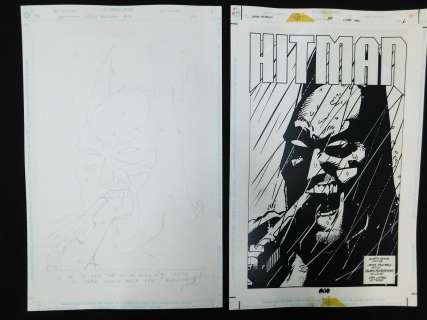 Original Comic Art Batman Chronicles Issue #4 Page 1 - 2 Pieces