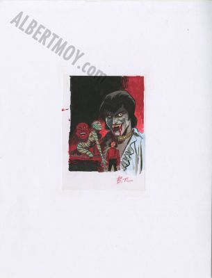 Bruce Timm | Vampire Circus Page 175 | Albert Moy