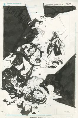 Mike Mignola - Monster Unleashed Issue 1 Page Cover