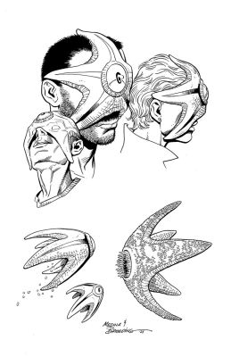 Brett Breeding Medina | Starro - Creature Commandos - Turn Around Art | Catskill Comics