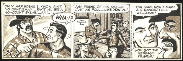 John Celardo | Buz Sawyer daily strip | Galerie Laqua