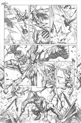 Elvin Ching | Predator Badlands Issue 1 Page 23 | Next Comic Art