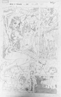 PÃ¡gina original ARMY OF DARKNESS dibujo de MARIO GULLY