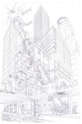 Juan Ferreyra | Absolute Superman Issue 16 Page 18 Pencils | ComiConArt