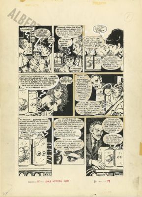 Jose Gonzales | Vampirella Issue 55 Page 49 | Albert Moy