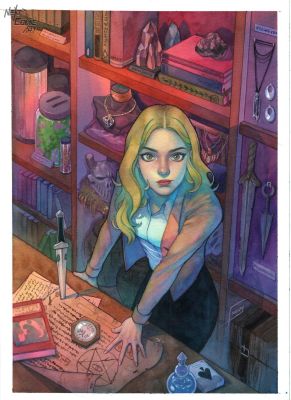Justine Frany | Buffy the Vampire Slayer #28 Issue 28 Page Cover | Next Comic Art