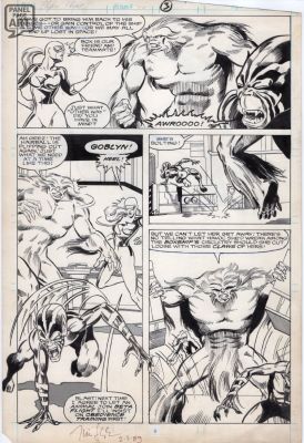 Jim Lee | Alpha Flight 56 Page 3 | Panel Page Art