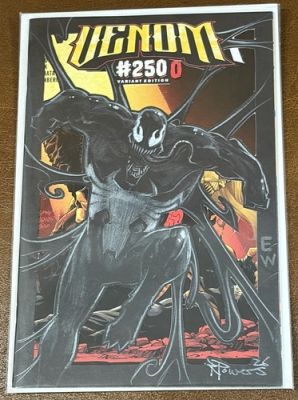 Venom 1/1 Sketch Cover Defshogun & Wheelock 2X Signed Original Art Die Cut Comic | eBay US (Buy It Now)