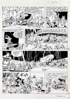 Sandron - Godaille et Godasse, planche n°27 Ã  l‘encre de C…