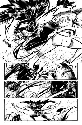 Juan Castro | Batgirl Issue 17 Page 18 | ComiConArt