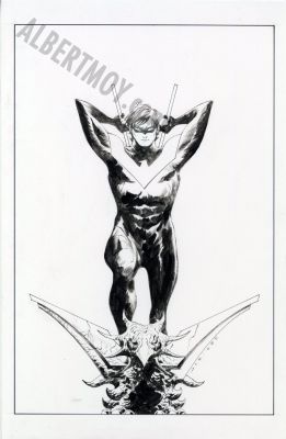 Jae Lee | Nightwing Issue 136 Page Cover | Albert Moy