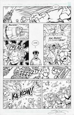 Sean Wang Mike Baker | The Tick’s Big Back To School Special Issue 01 Page 21 | Splash Page