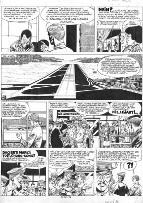 Paape Eddy | Marc Dacier - L’or du vent d’Est - Tome 12 - Planche 5 | Galerie Napoléon