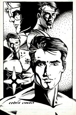 Cedric Nocon | The Champions #44 Cover (4 Great Images of Icestar!) 2009 | Romitaman