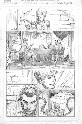 Netho Diaz | X-Men Issue 27 Page 12 | ComiConArt