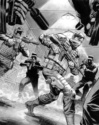 Marco Santucci | Tyler Rake: an Extraction Story #03 Cover Issue 03 Page Cover | Comic Art House