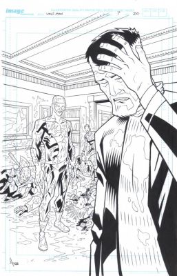 Jason Howard | Astounding Wolfman Issue 7 Page 20 | Splash Page