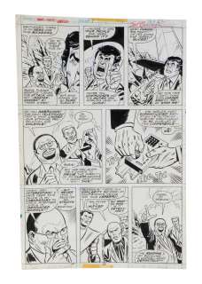 MARVEL COMICS - Marvel Team-Up Annual No. 1 P. 22 by Sal Buscema and Mike Esposito | Propstore