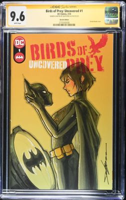 Birds of Prey: Uncovered #1 CGC 9.6 Signed by Jeehyung Lee Sketch Cassandra Cain Batgirl | Raremarq (Buy It Now)