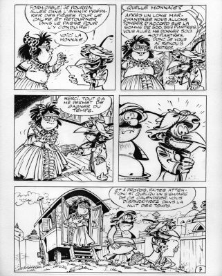 Tabary Jean | Planche originale 9 pour Iznogoud édition de poche de Jean Tabary | Galerie Napoléon