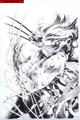 Alexander Lozano | Covers / Pinups Issue Wolverine B Page Cover | Kwan Chang